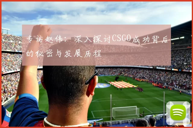 专访赵伟：深入探讨CSGO成功背后的秘密与发展历程